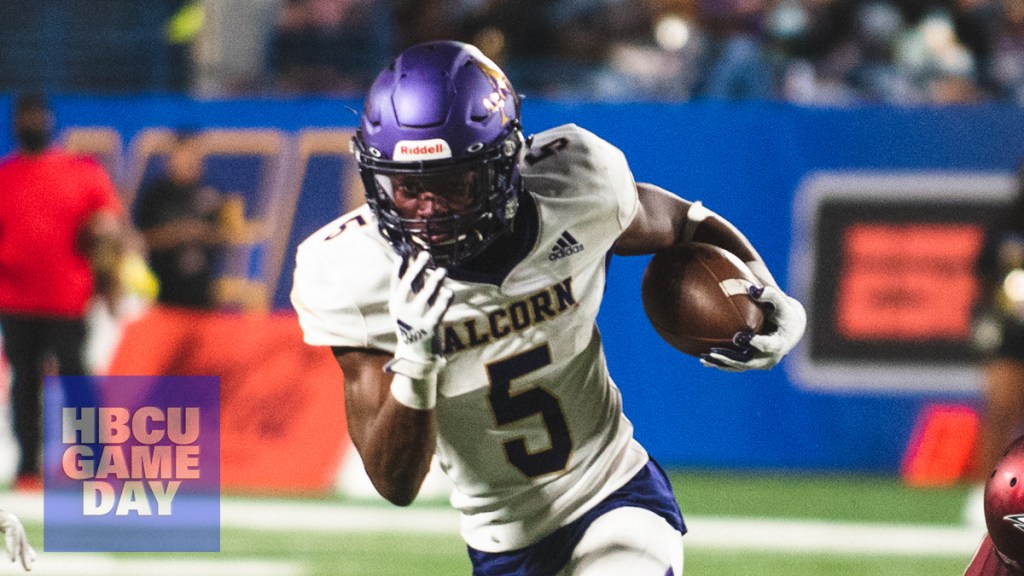 Alcorn State running back Niko Duffey