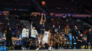 Coppin State rides threes to MEAC semifinal win