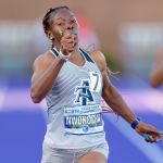 A&T All-American Grace Nwokocha gives away gear in Nigeria