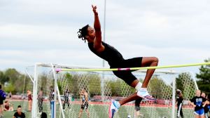 Grambling State hoop star turned high jumper competing for crown