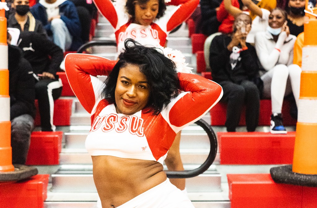 WSSU Cheerleader Destiny Martin