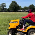 Watch: Deion Sanders even cuts the grass at Jackson State