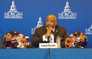 Morgan State football coach Damon Wilson to build on local relationships