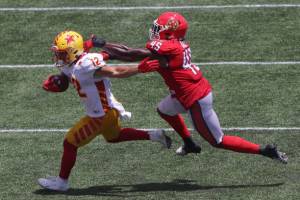 Chris Rowland scores first USFL touchdown