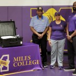 Billy Joe donates therapeutic laser to Miles College Sports Medicine