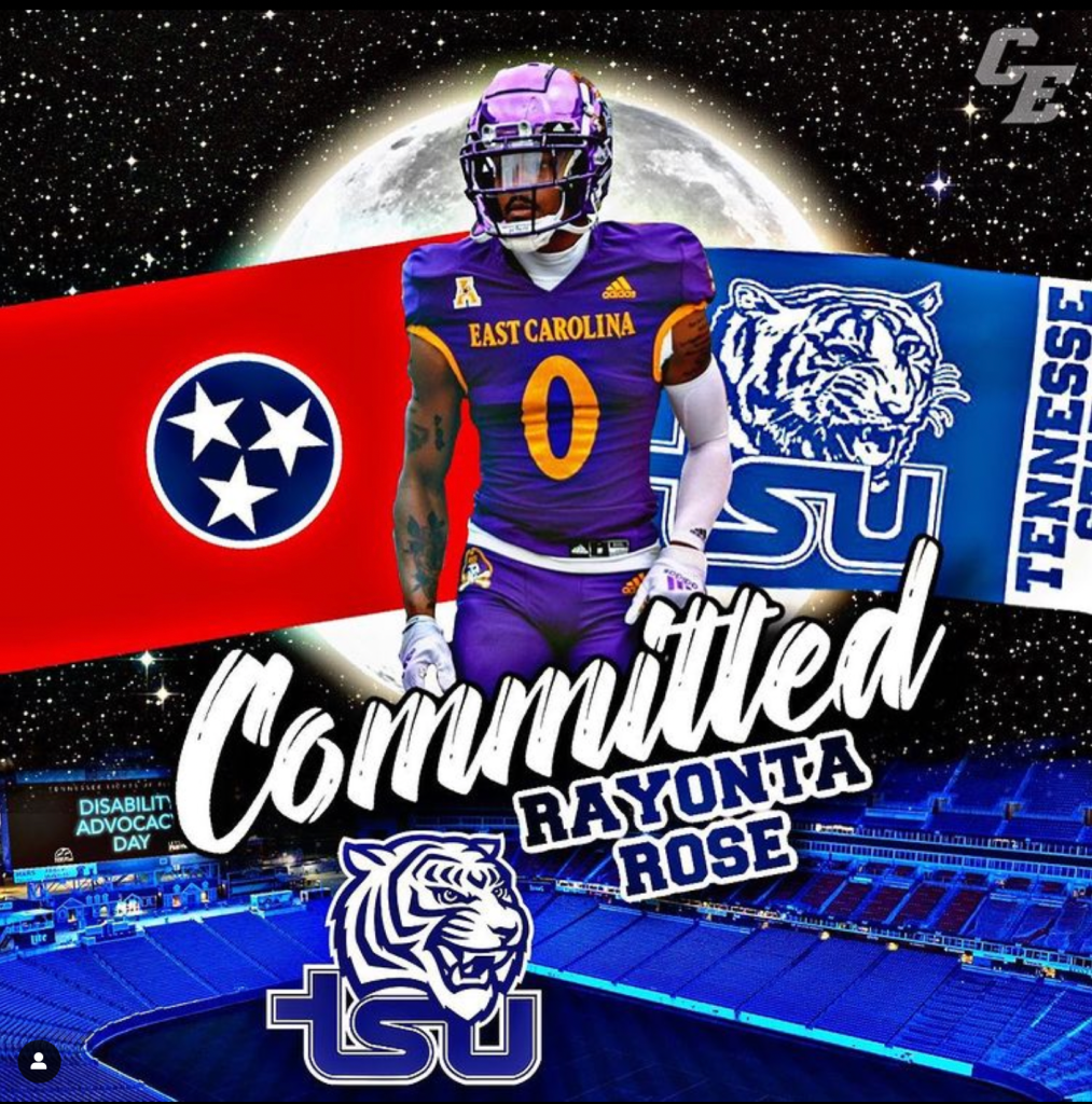 Rayonta Rose Tennessee State