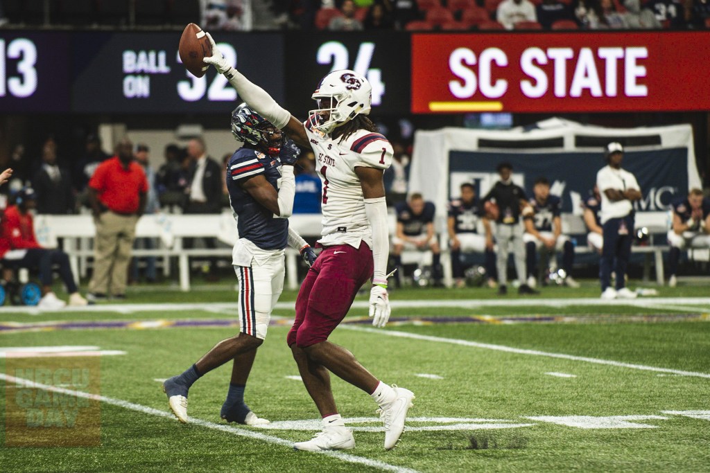 MEAC Celebration Bowl South Carolina State Shaq Davis