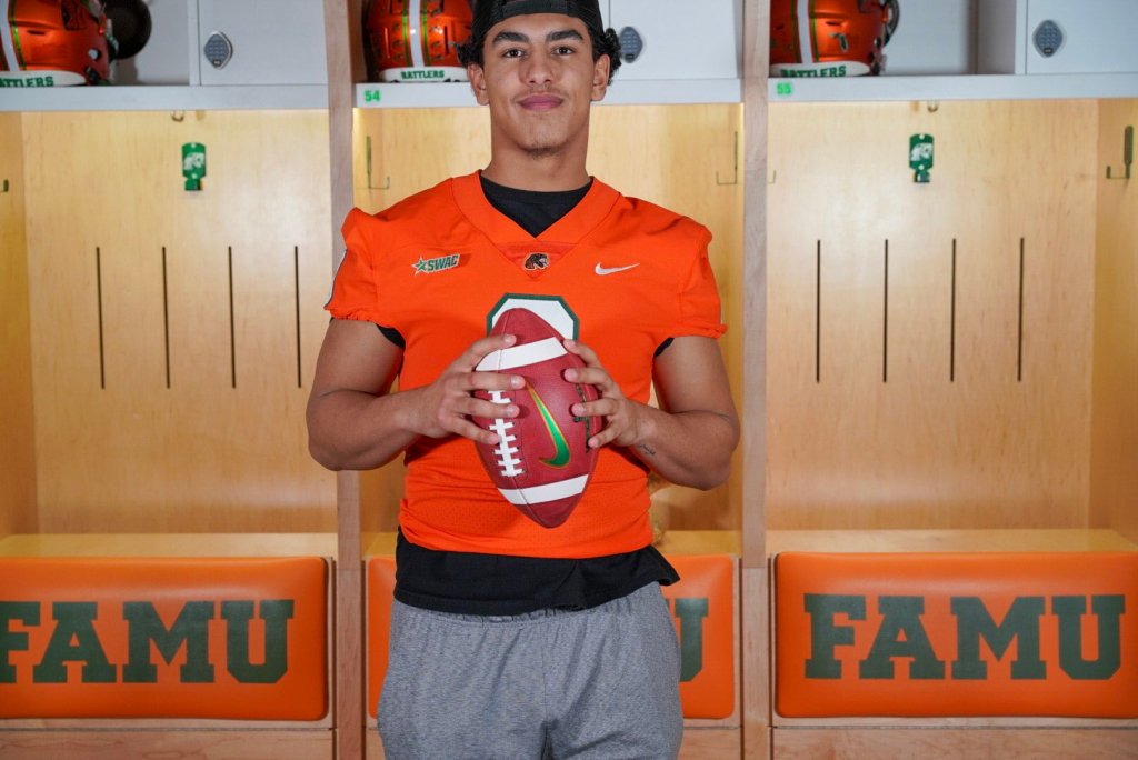 FAMU Florida A&M QB Jeremy Moussa