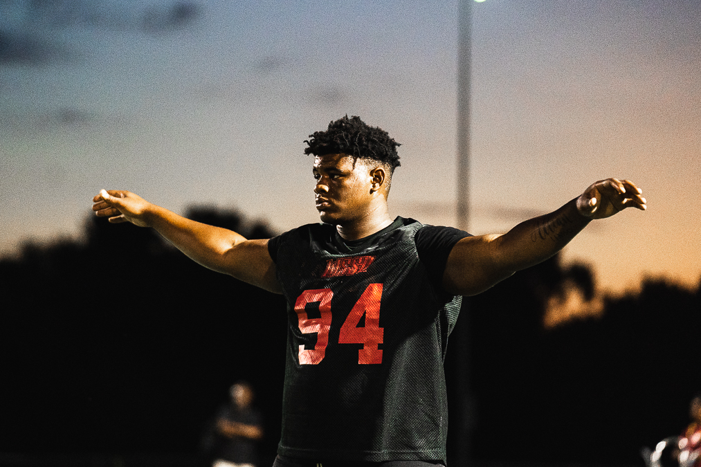 WSSU Lineman Winston-Salem State