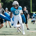 Carolina Panthers DE Darryl Johnson proud part of HBCU push forward