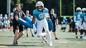 Carolina Panthers DE Darryl Johnson proud part of HBCU push forward