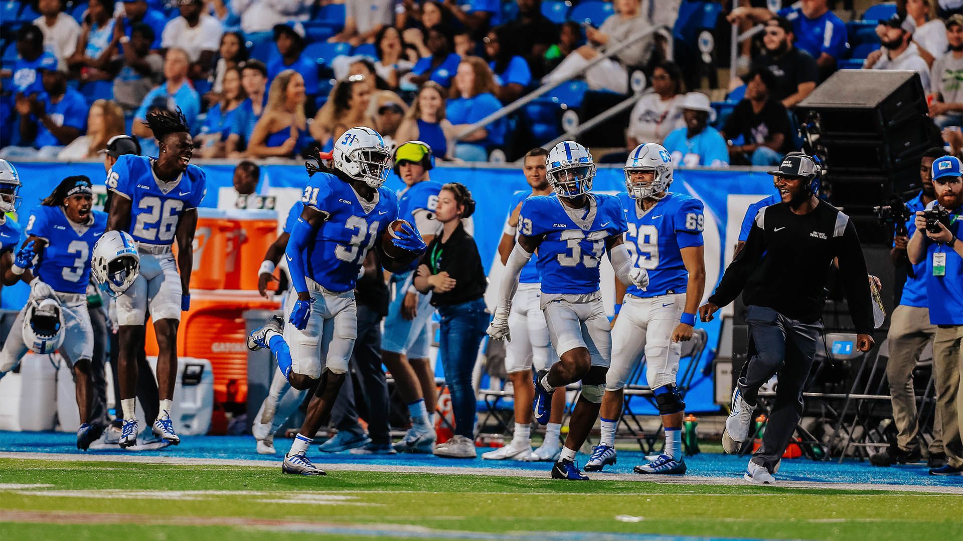 Blue Raiders implementing new clear bag policy - Middle Tennessee State  University Athletics