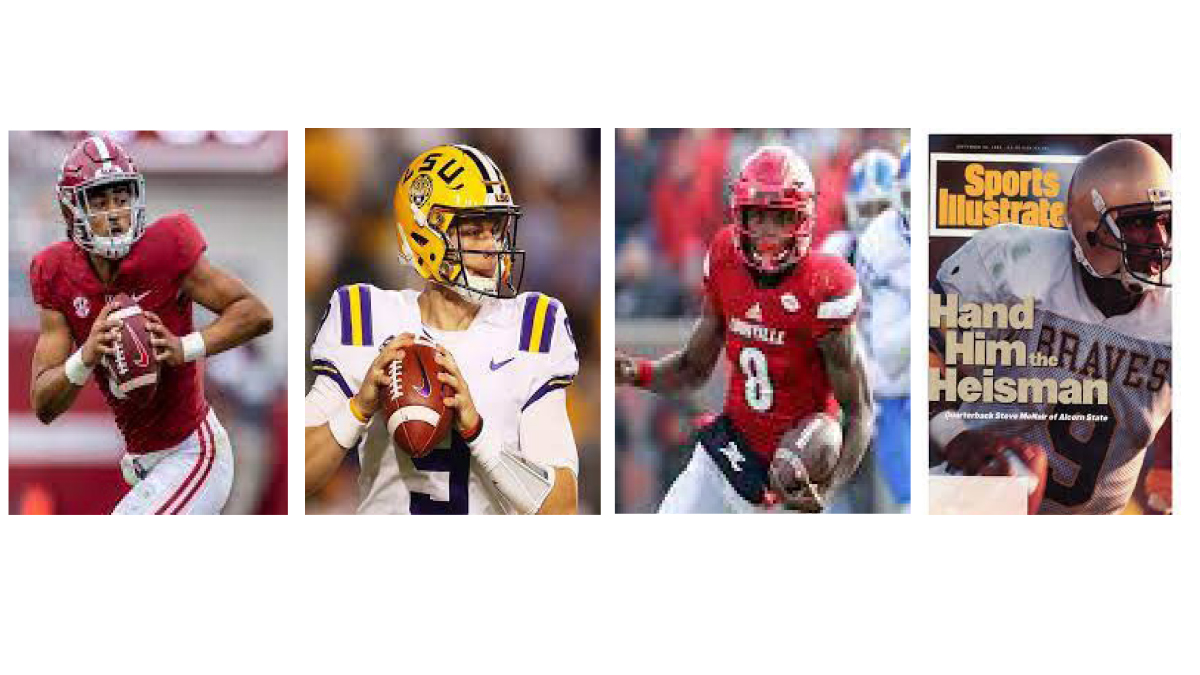 Heisman Winners Burrow, Smith, Jackson Head To The NFL Playoffs - Heisman