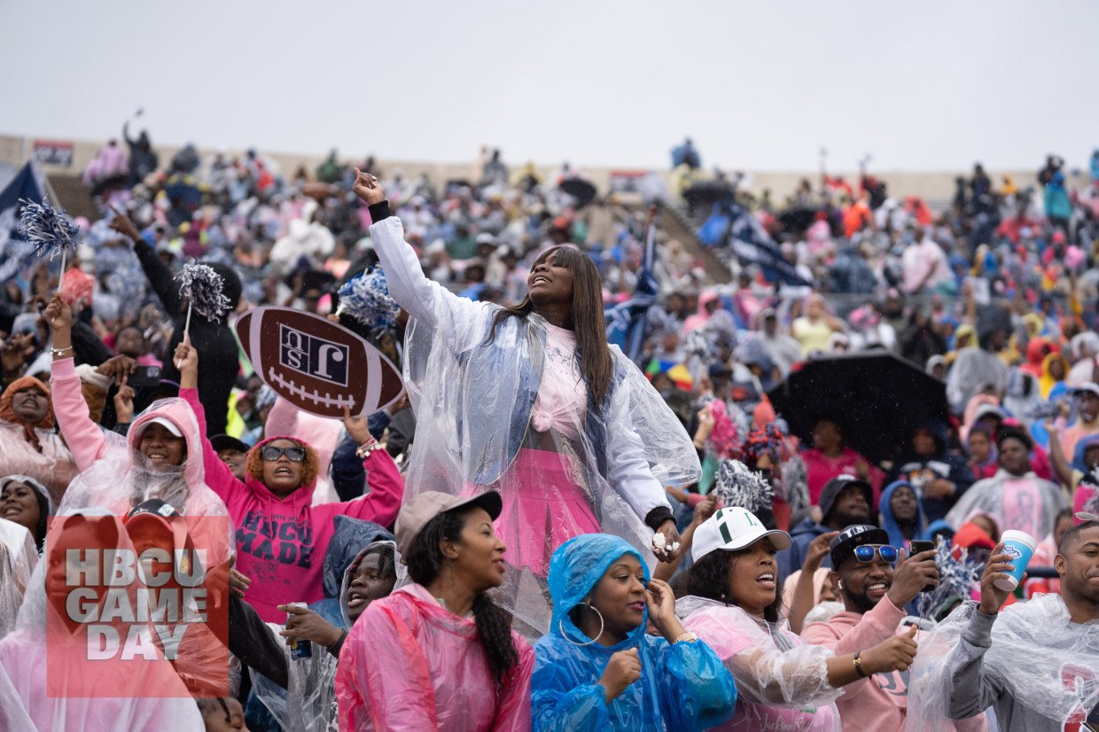 Jackson State fans rain