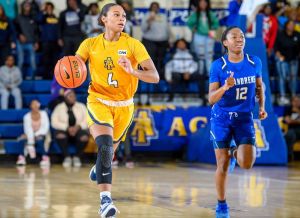 NC A&T women hold off UAPB