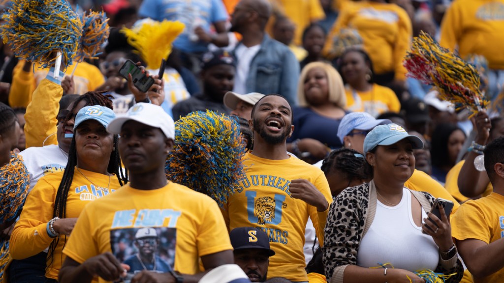 HBCU football- Southern University Fans Boombox