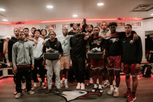 Legendary hip-hop producer gifts NCCU hoops team KD15 sneakers