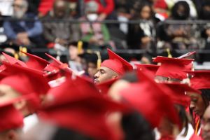 Chris Paul graduates from WSSU, gifts classmates funds