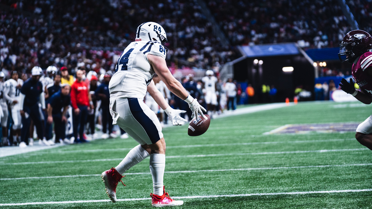 Jackson State tight end Hayden Hagler