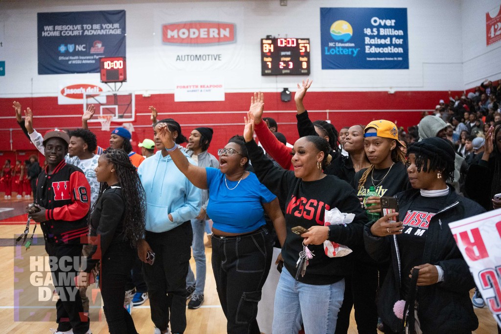 Winston-Salem State fans