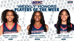 Howard women sweep MEAC awards