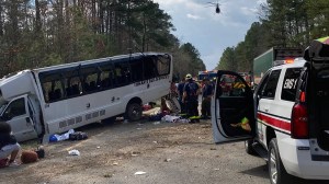 Delaware State University bowling bus crash sends 11 to hospital