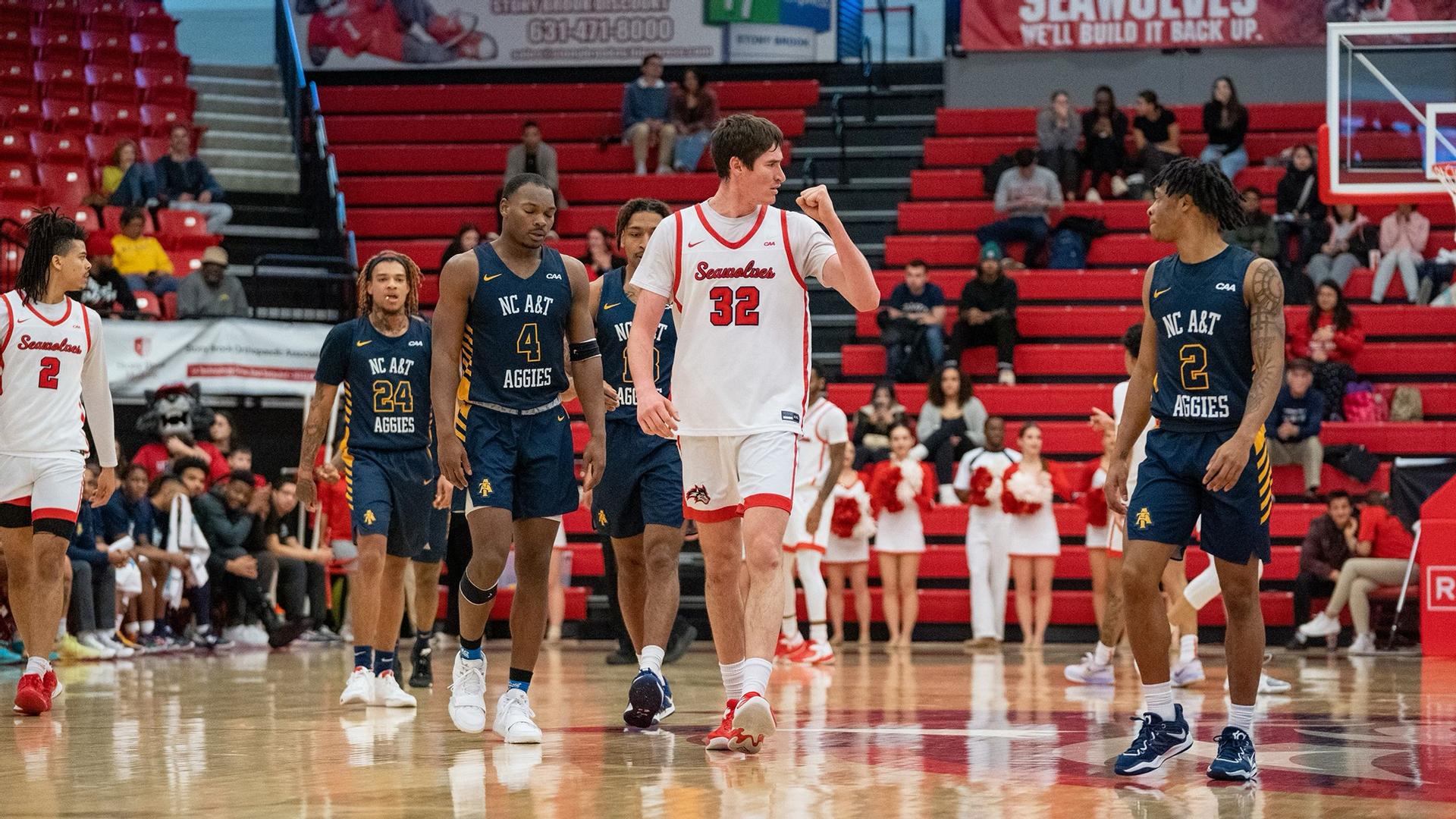 North Carolina A&T Drops CAA Road Contest Against Stoney Brook