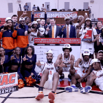 Langston climbs to the top and clinches first SAC championship