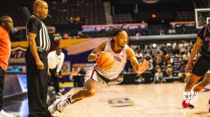 MEAC Tourney:North Carolina Central MBB eases past Del State