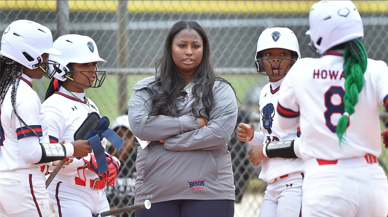 Howard University softball coach Tori Tyson