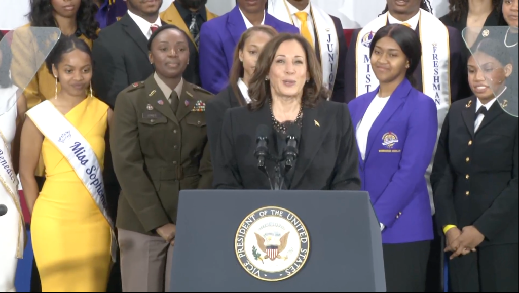 Kamala Harris, HBCU graduation