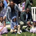 FAMU head coach Willie Simmons and family attend White House Easter Egg Roll