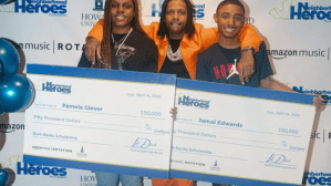 Lil Durk awards scholarship to two Howard students