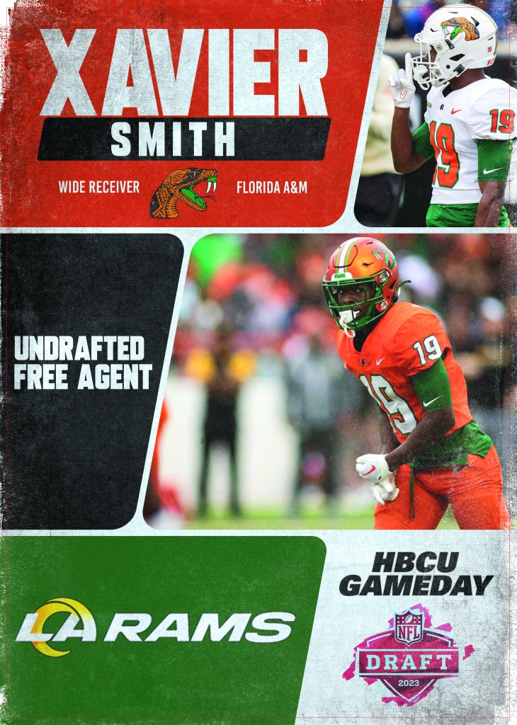 HBCU NFL Xavier Smith Los Angeles Rams FAMU