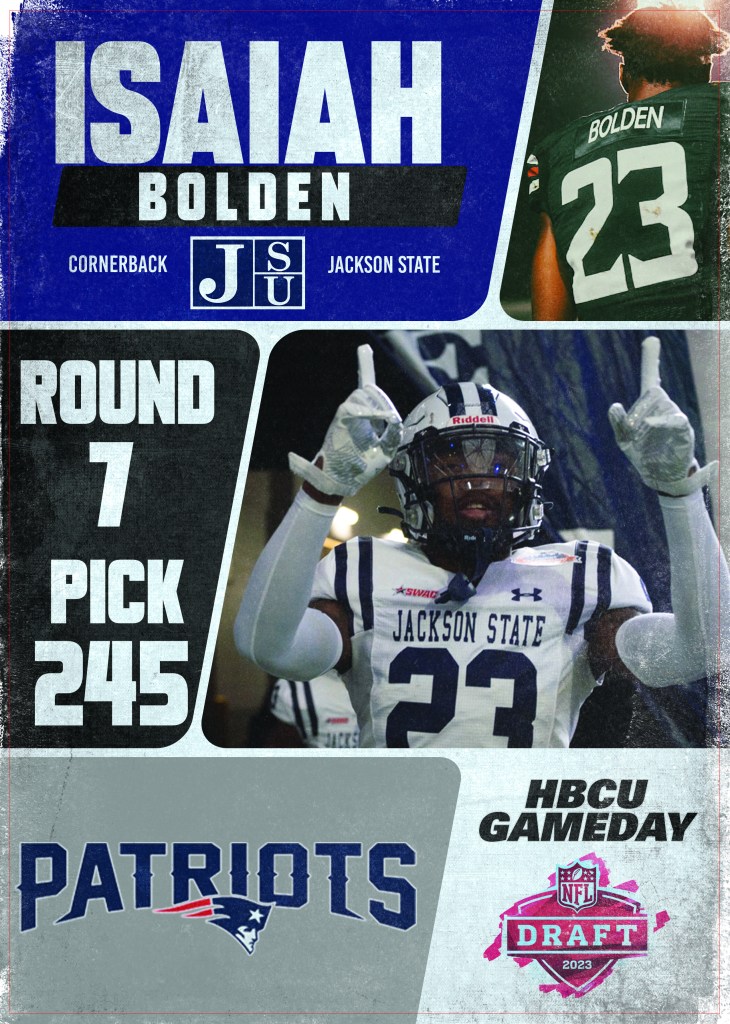 New England Patriots, Isaiah Bolden