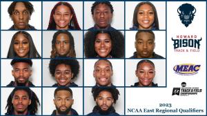 Howard track leads MEAC in NCAA East Regional Qualifiers