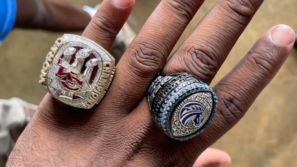 afc championship ring chiefs