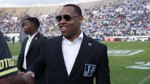 Jackson State University AD Ashley Robinson says he’s staying put