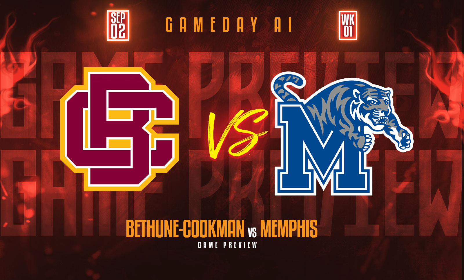 Game Preview BethuneCookman opens against Memphis