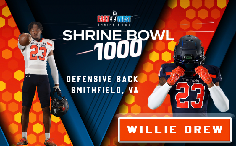 Willie Drew, Shrine Bowl