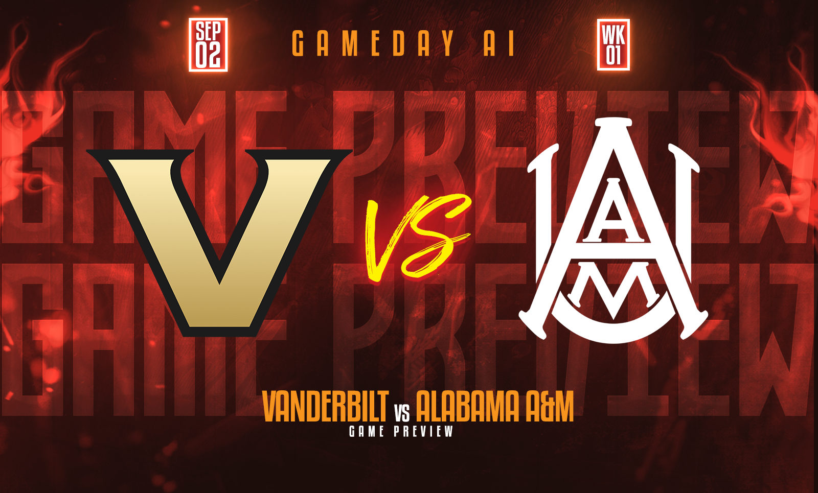 Game Preview Alabama A&M travels to Vanderbilt for opener HBCU Gameday