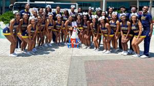 North Carolina A&T cheerleaders get gold bid at NCA