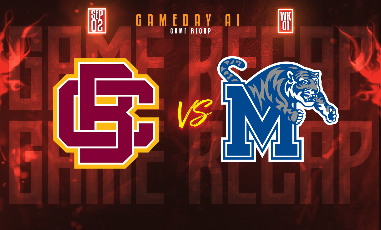 Game Recap | Bethune-Cookman Loses Season Opener To Memphis