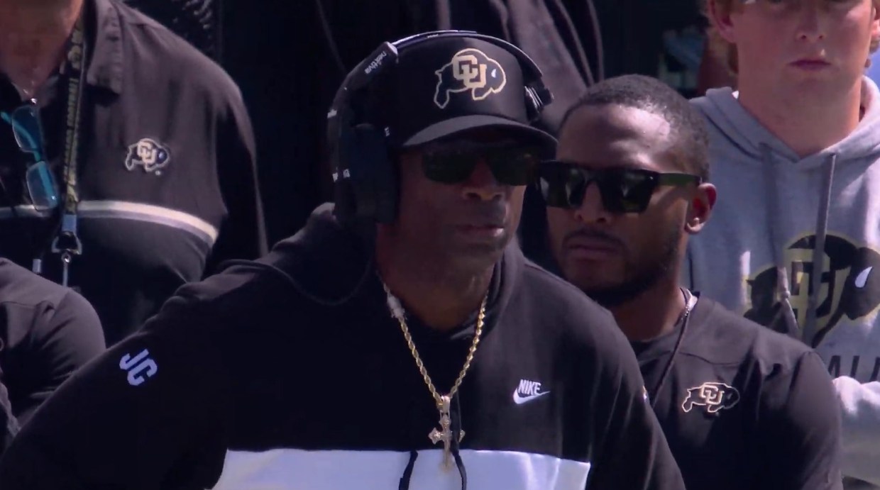 Colorado coach Deion Sanders