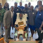 Grambling State University player visited by rivals in recovery