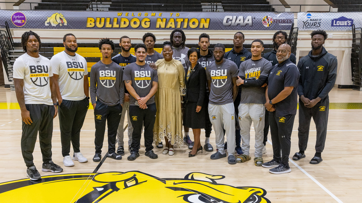 Kevin Durant basketball court at Bowie State ribbon-cut - HBCU Gameday