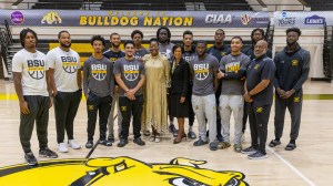 Kevin Durant basketball court at Bowie State ribbon-cut