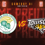 Norfolk State and Towson battle at Johnny Unitas Stadium