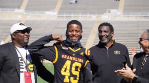 Grambling State linebacker welcomed back after injury