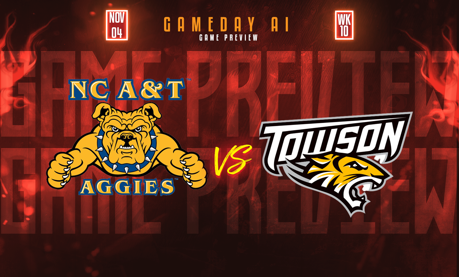 North Carolina A&T hosts Towson for CAA conference play HBCU Gameday